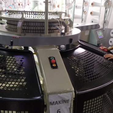 Örme Bölümünden Fotoğraflar